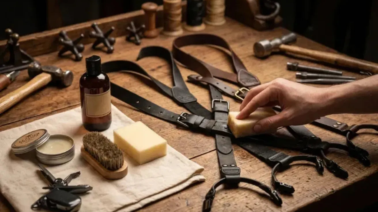 How to Clean Leather Suspenders at Home Step by Step
