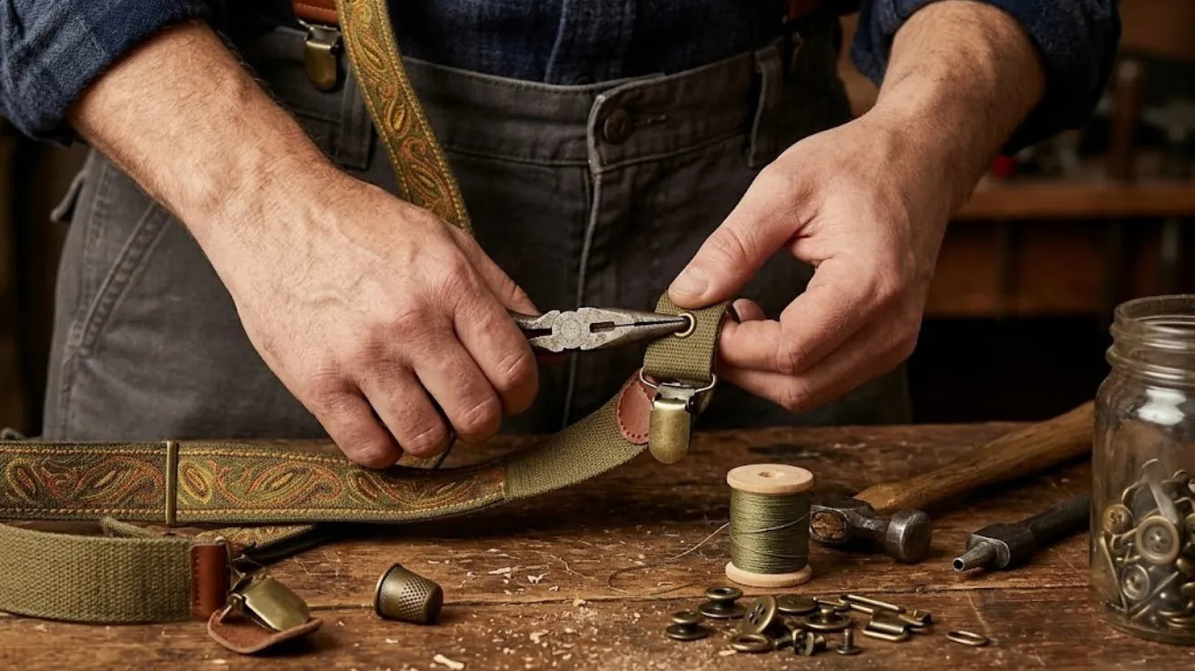 How to Repair Broken Suspender Clip at Home DIY Fix