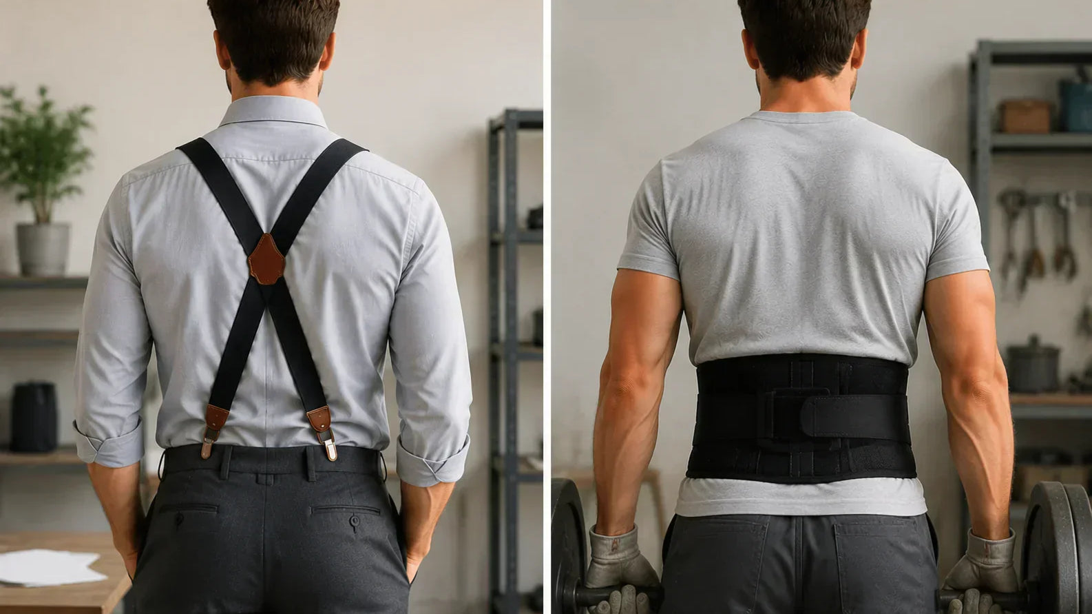 Suspenders vs Weight Lifting Belts for Back Support at Work