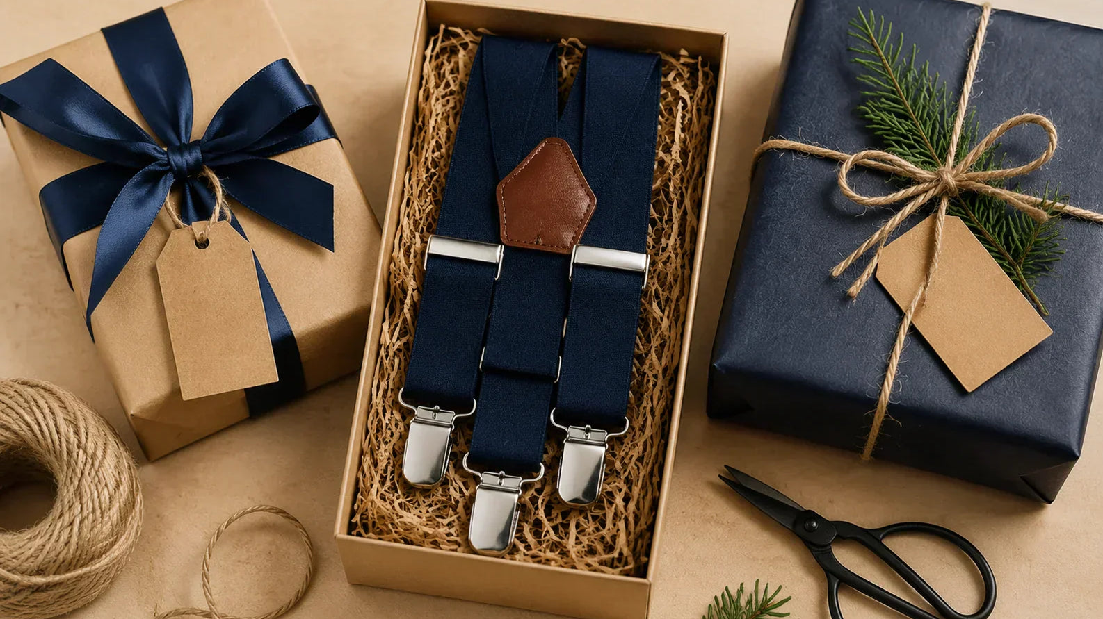 How to Wrap and Present Suspenders as a Gift Creatively