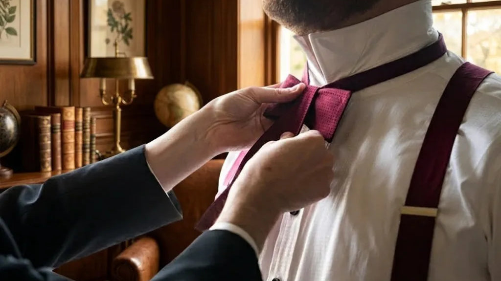 Why Burgundy Suspenders Are a Must-Have Fashion Accessory?