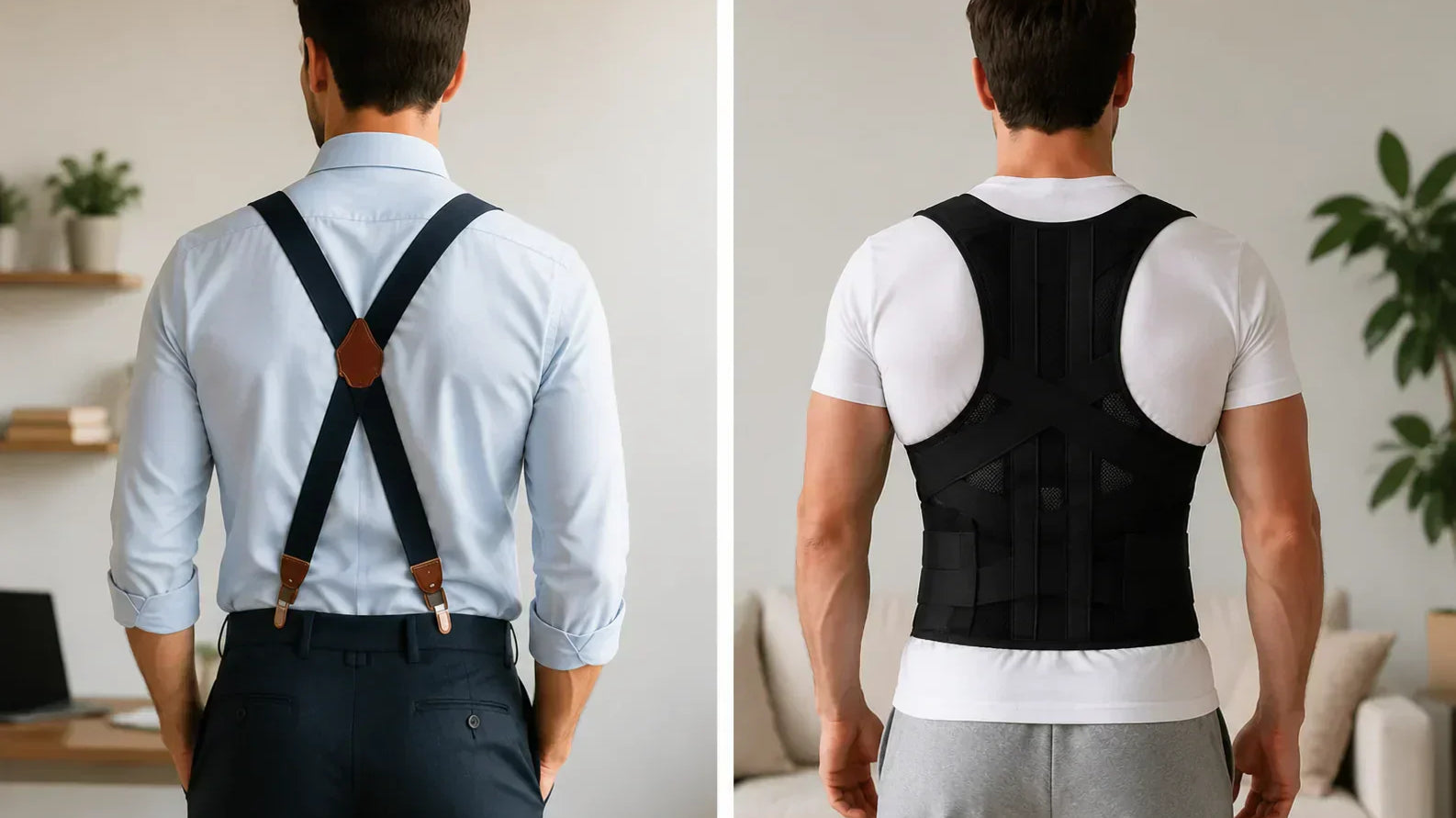 Suspenders vs Medical Back Braces for Everyday Posture