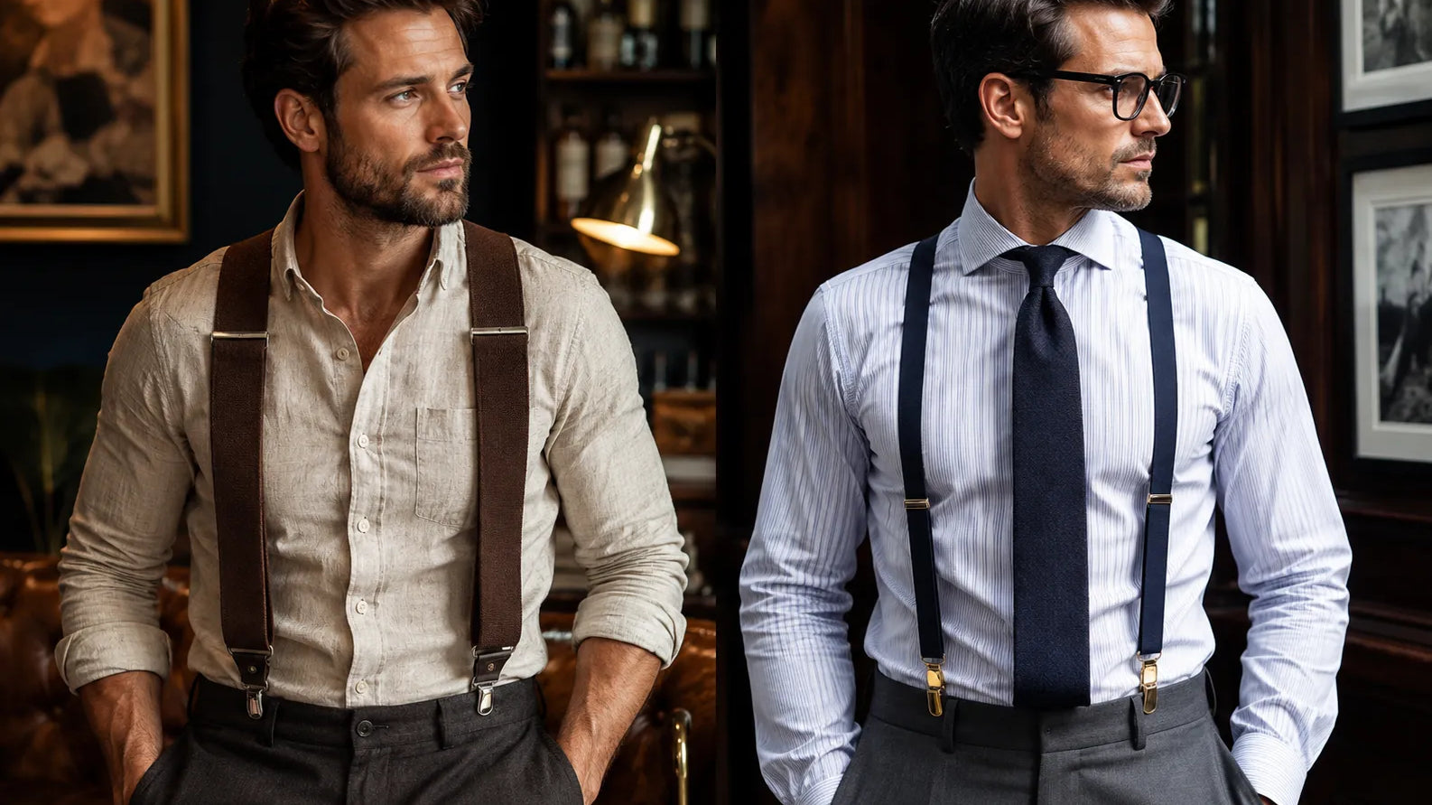 Wide Suspenders vs Narrow Suspenders for Men Style Guide