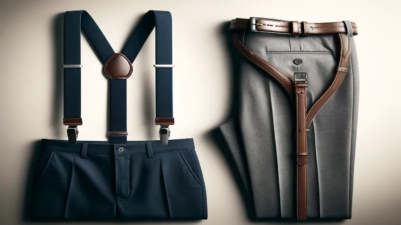 Suspenders vs. Belts: Exploring Fashion's Timeless Accessories
