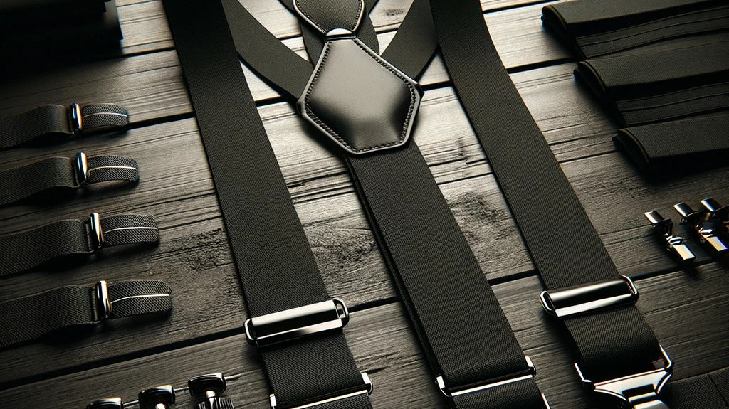 The Ultimate Guide to Black on Black Suspenders