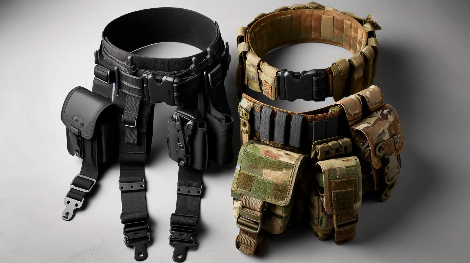 Duty Belt with Suspenders vs Battle Belt: A Complete Comparison Guide