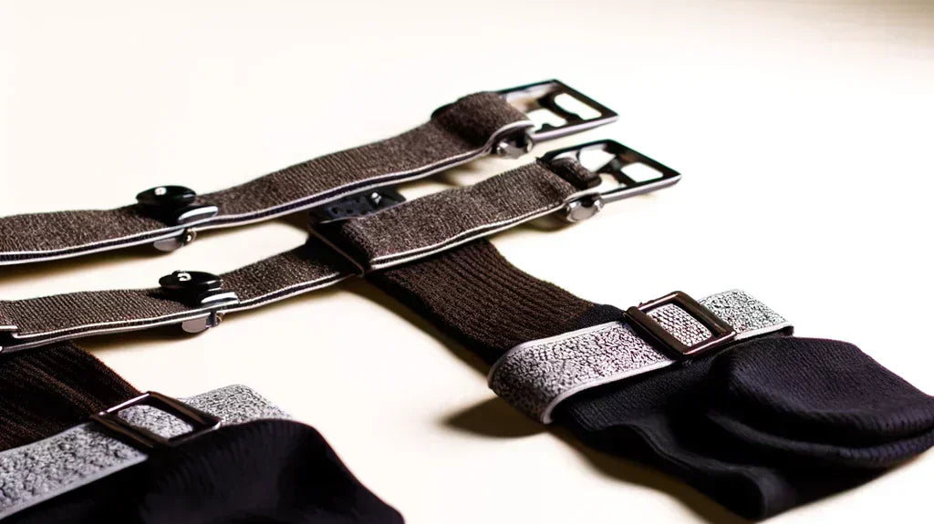 Traditional men's sock garters