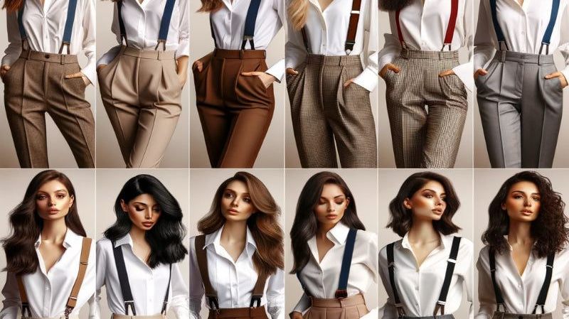 Stylish Women's Suspenders Outfits | Trendy Looks