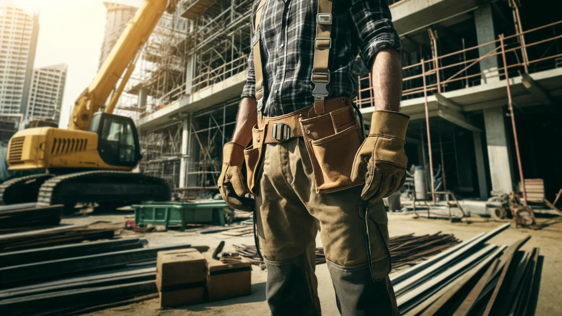 Durable Construction Suspenders for Work Safety