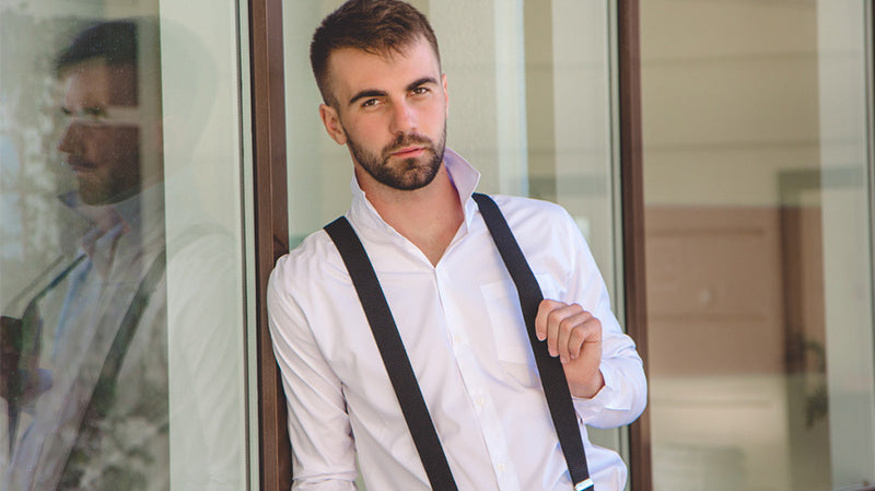 Popular Patterns On Navy Blue Suspenders - A Guide to Modern Styles