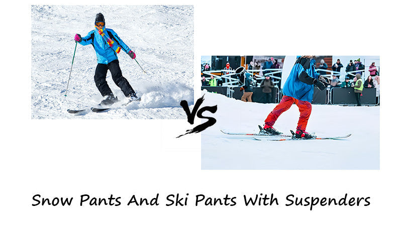 Snow Pants Vs. Ski Pants With Suspenders