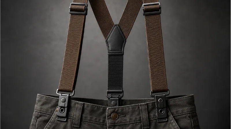Non-damaging work suspenders