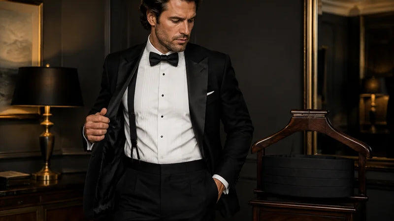 Suspender vs Cummerbund for tuxedo