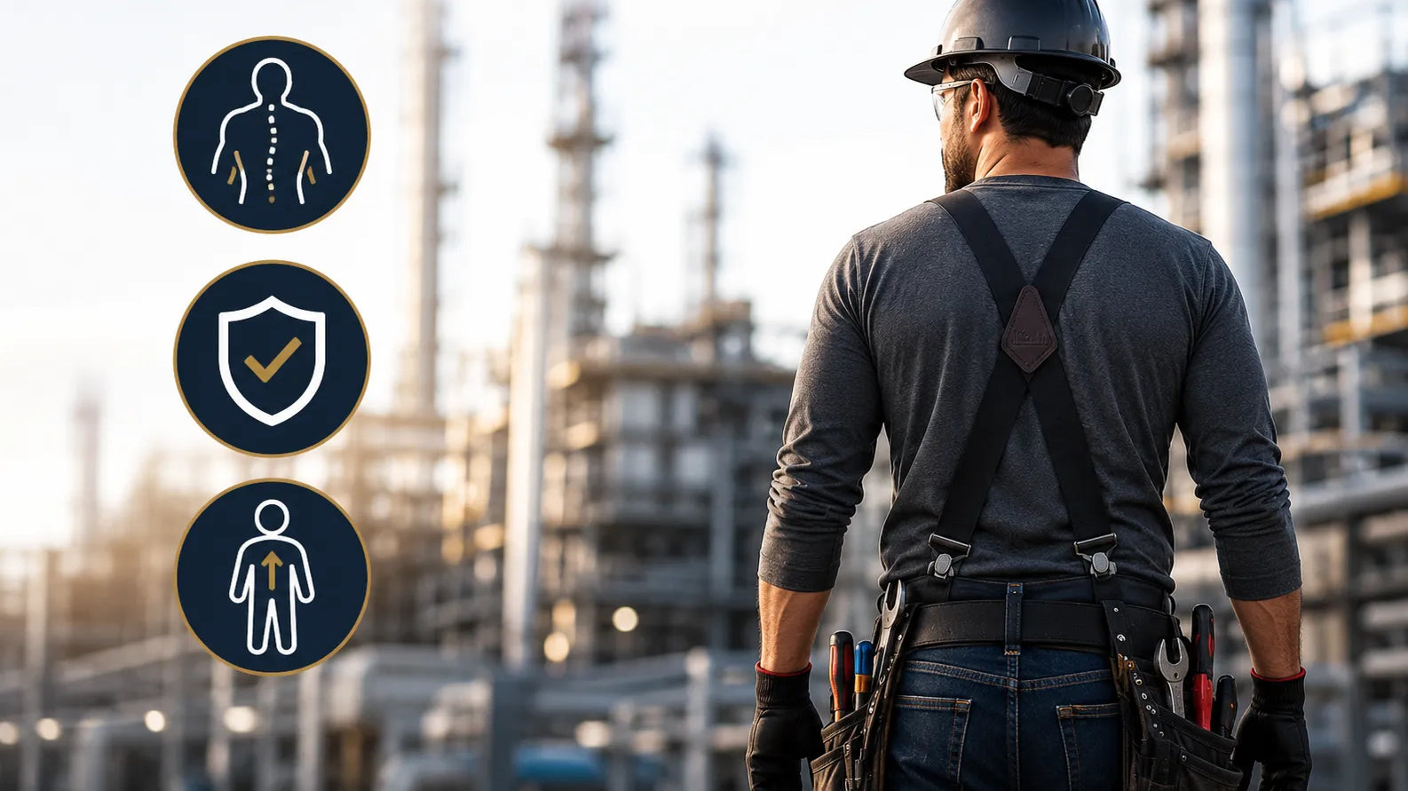 Tips for Improving Posture While Working in Heavy Industrial Gear