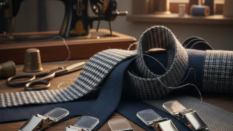 Are Plastic-Lined Suspender Clips Safer for Silk and Wool?