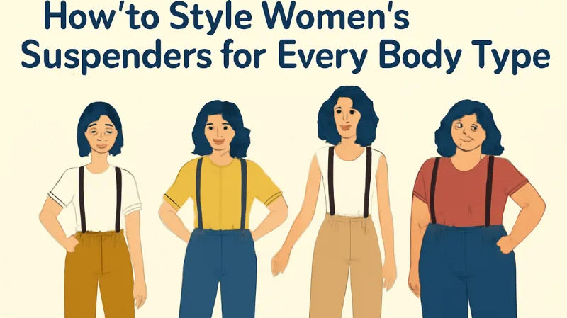 How to Style Women's Suspenders for Every Body Type