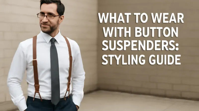 What to Wear with Button Suspenders: Styling Guide