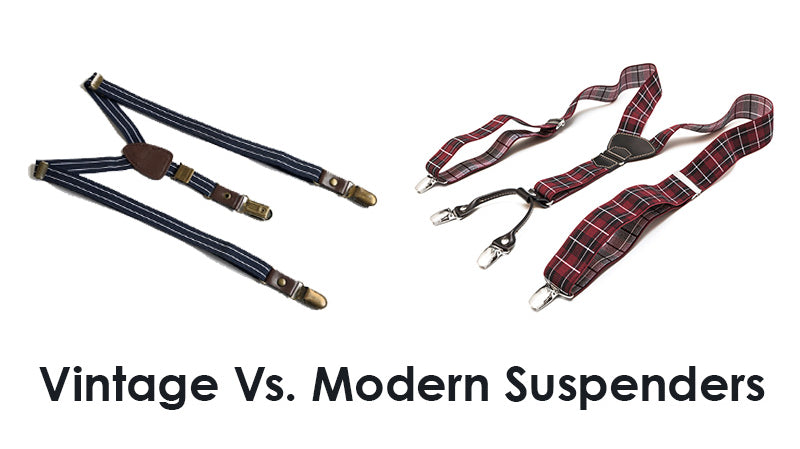 Vintage Suspenders Vs. Modern: A Comparative Journey