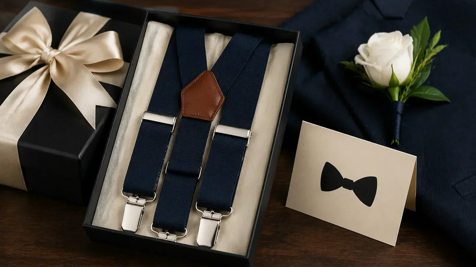 What to Get a Groom Besides a Watch Suspenders as Alternative Gift