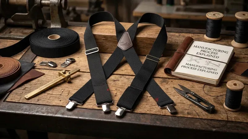 How Are Suspenders Made: Manufacturing Process Explained