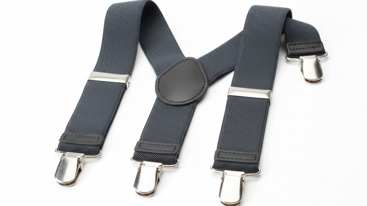 Using "No-Sew" Clip-On Buttons vs. Standard Metal Clips With Suspenders