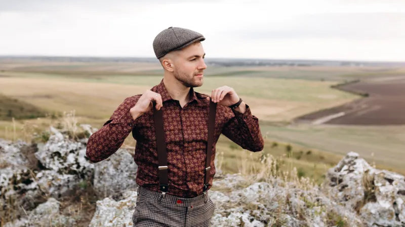 Reflective Suspenders for Hiking Stay Visible Outdoors