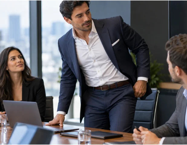 Standing up from a meeting