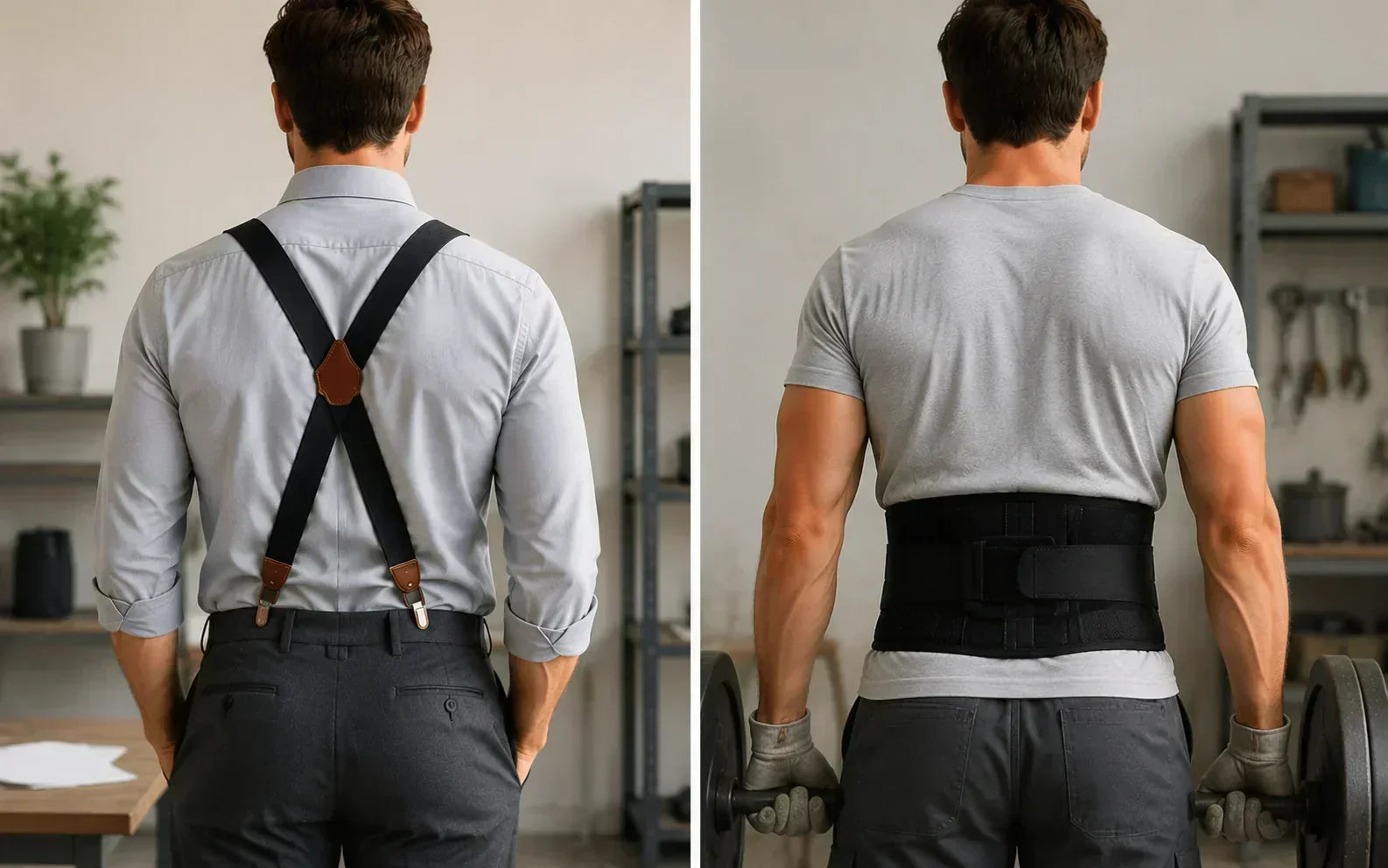 Suspenders vs Weight Lifting Belts for Back Support at Work