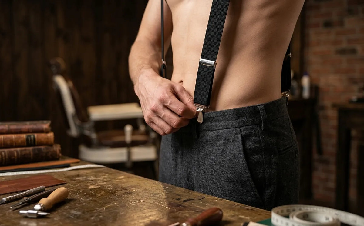 Suspenders for Men With No Hips How to Keep Them Up