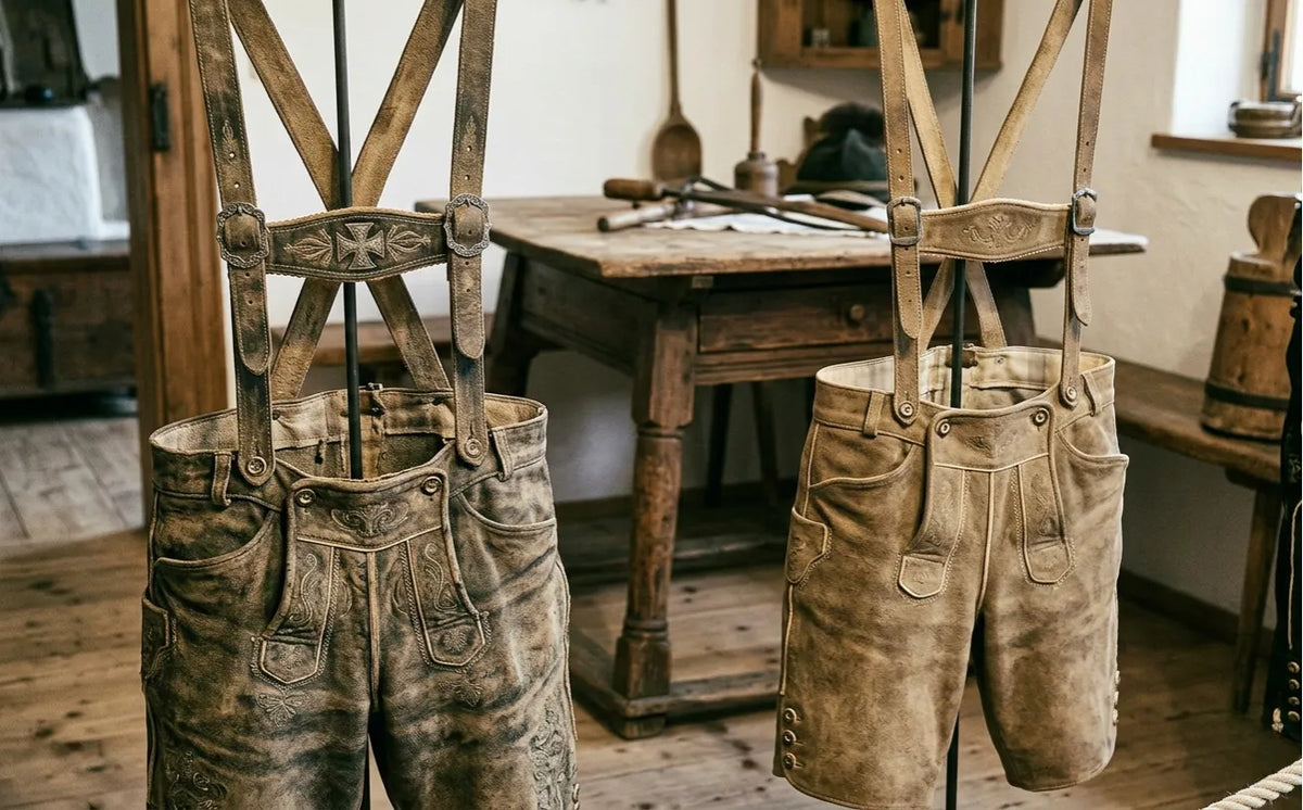 The History of Suspenders in Traditional German Lederhosen