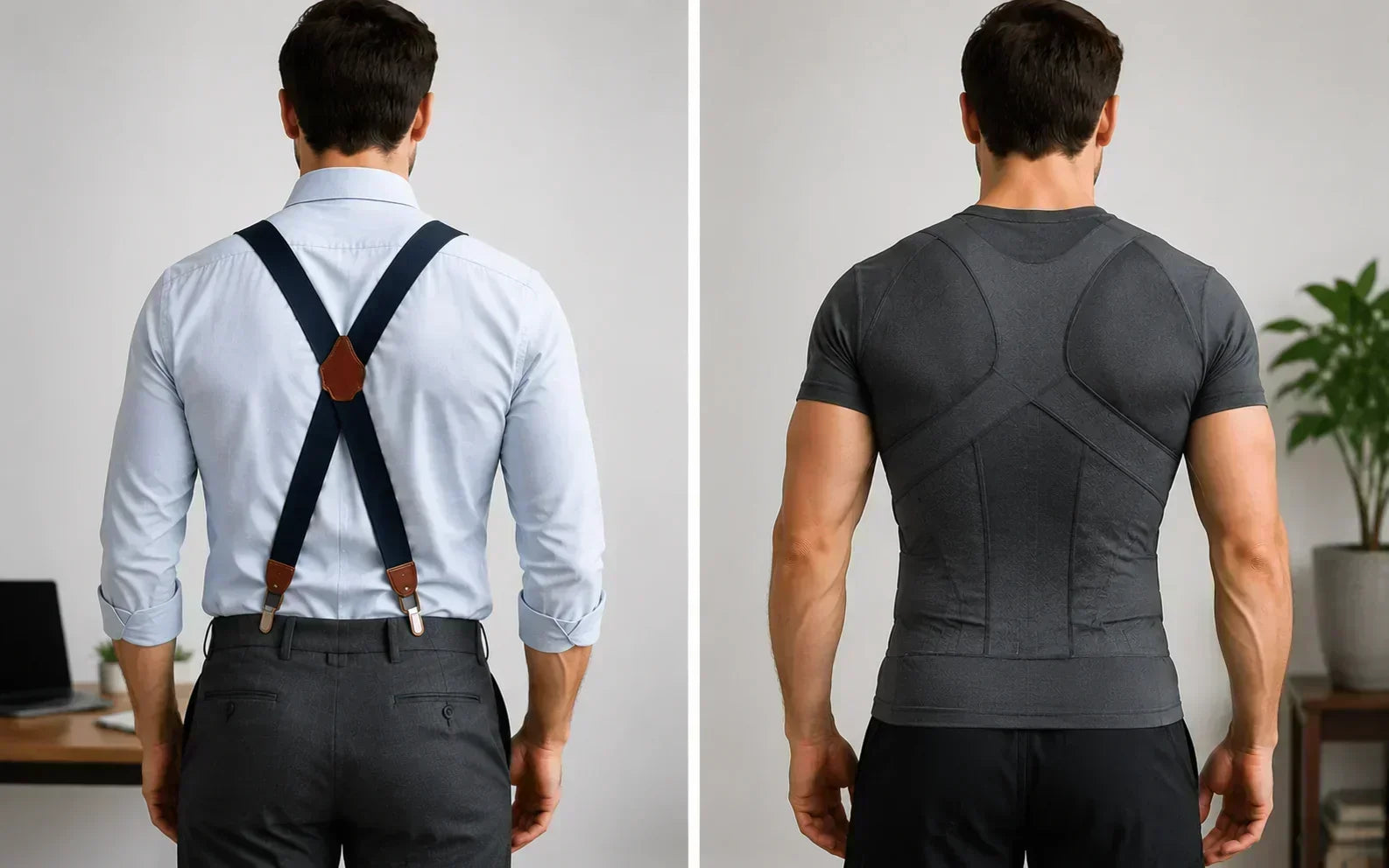 Suspenders vs Compression Shirts for Real Posture Support