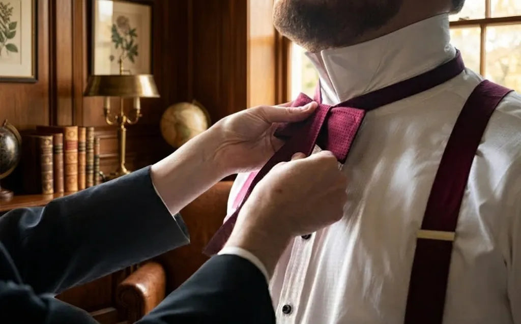 Why Burgundy Suspenders Are a Must-Have Fashion Accessory?