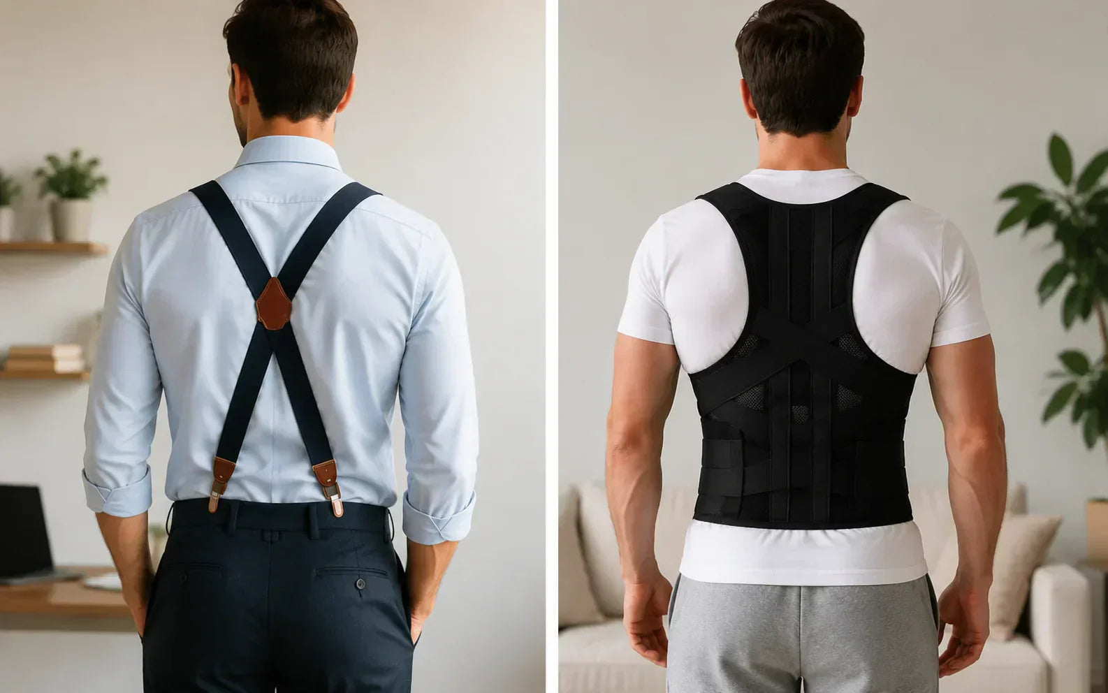 Suspenders vs Medical Back Braces for Everyday Posture