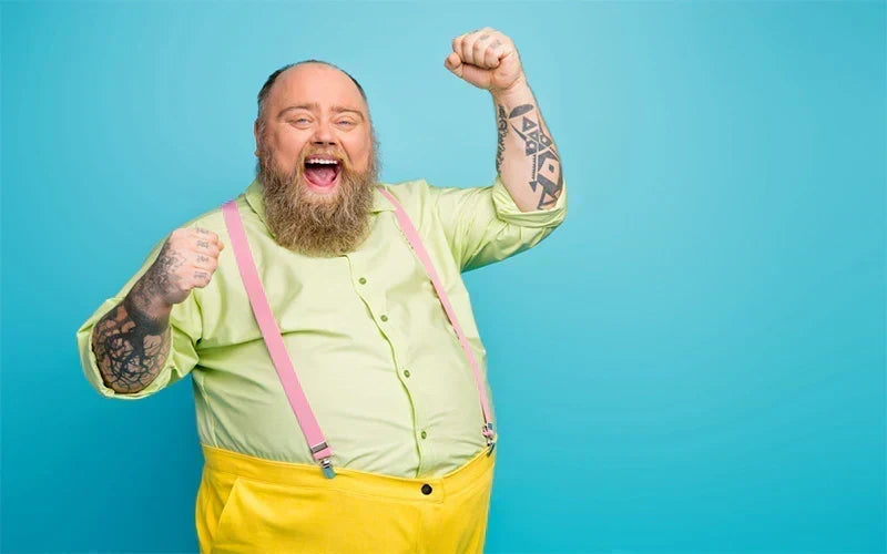 Suspenders for big belly