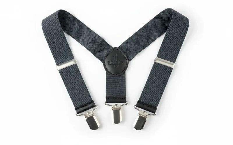 How to hide clip-on attachment behind a vest