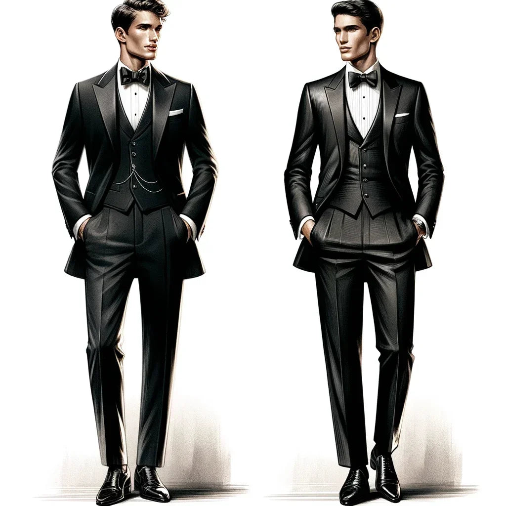 Vests vs. Cummerbunds with Suspender