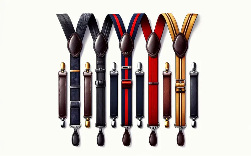 The Trendiest Men's Skinny Suspenders for a Stylish Look