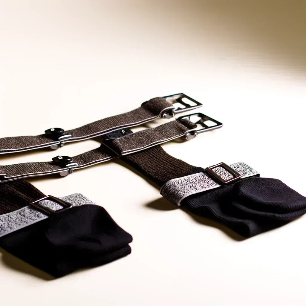 Traditional men's sock garters