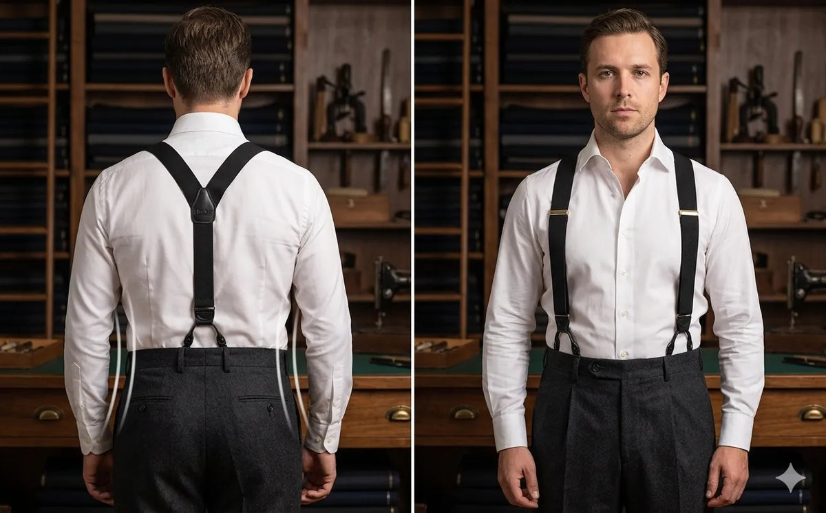 How Suspenders for Men With a Short Torso Should Fit Right