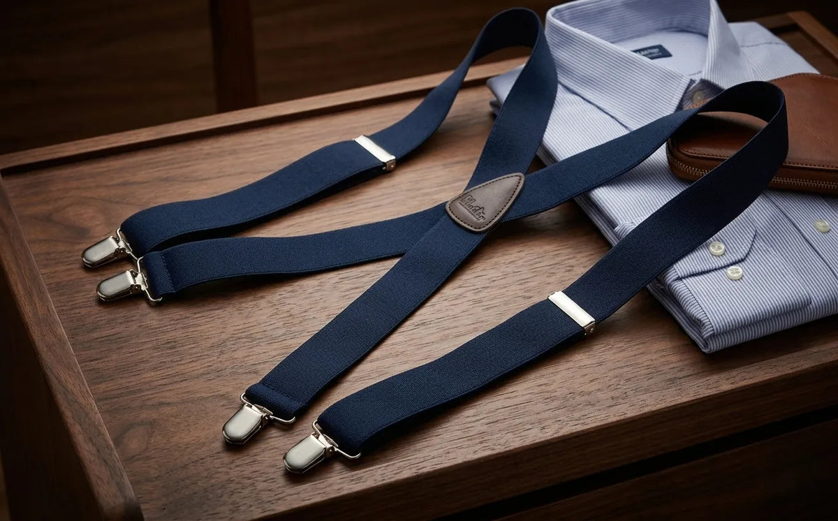Groom and Groomsmen Matching Colored Suspenders