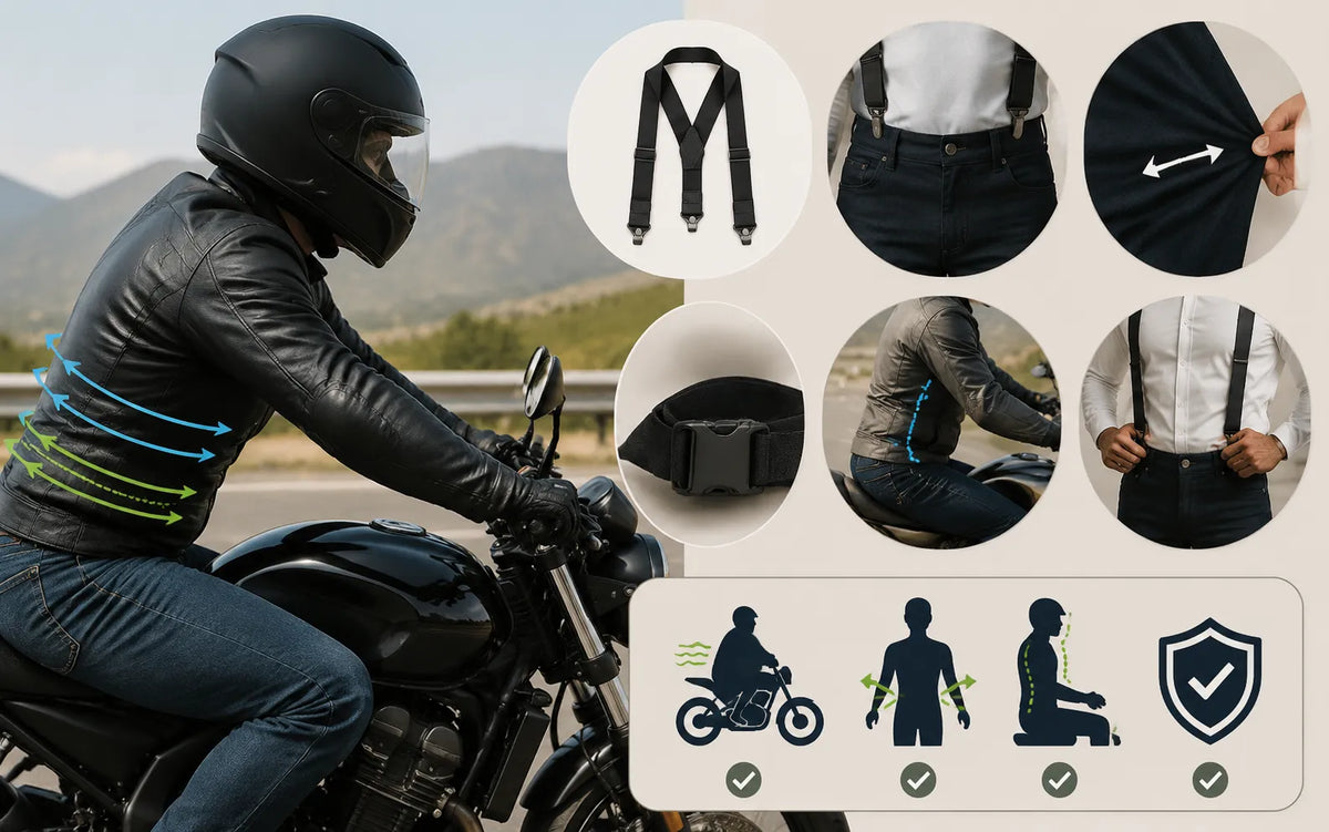 How to Prevent Waist Constriction While Riding a Motorcycle