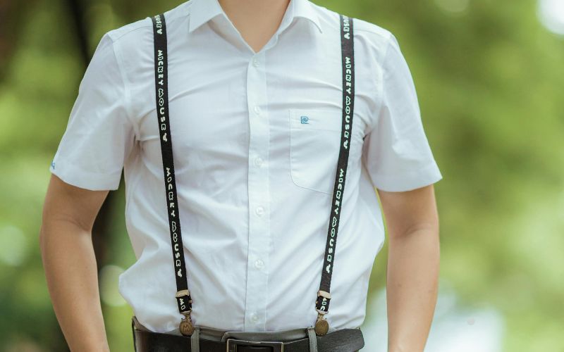 leather suspenders