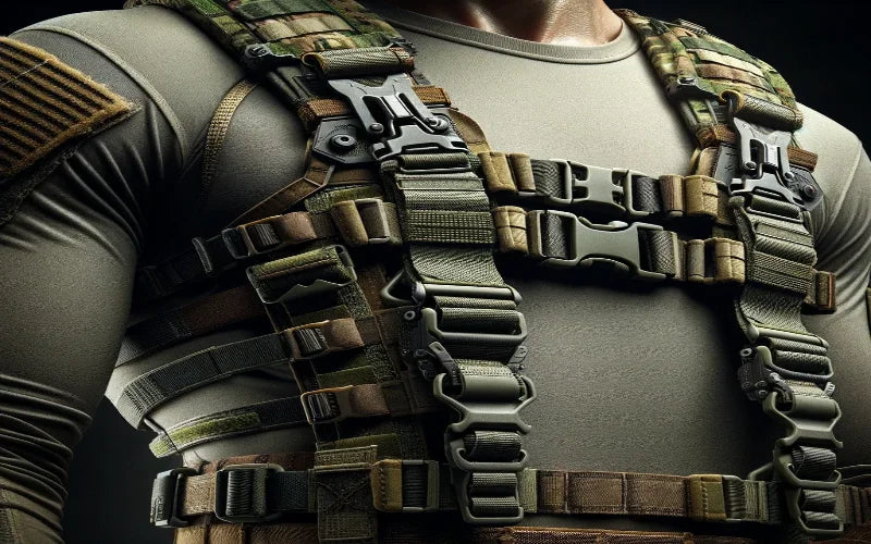 Tactical suspender for heavy pants
