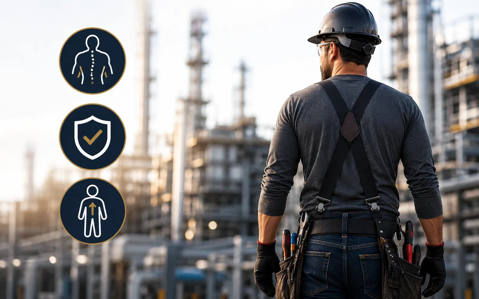 Tips for Improving Posture While Working in Heavy Industrial Gear