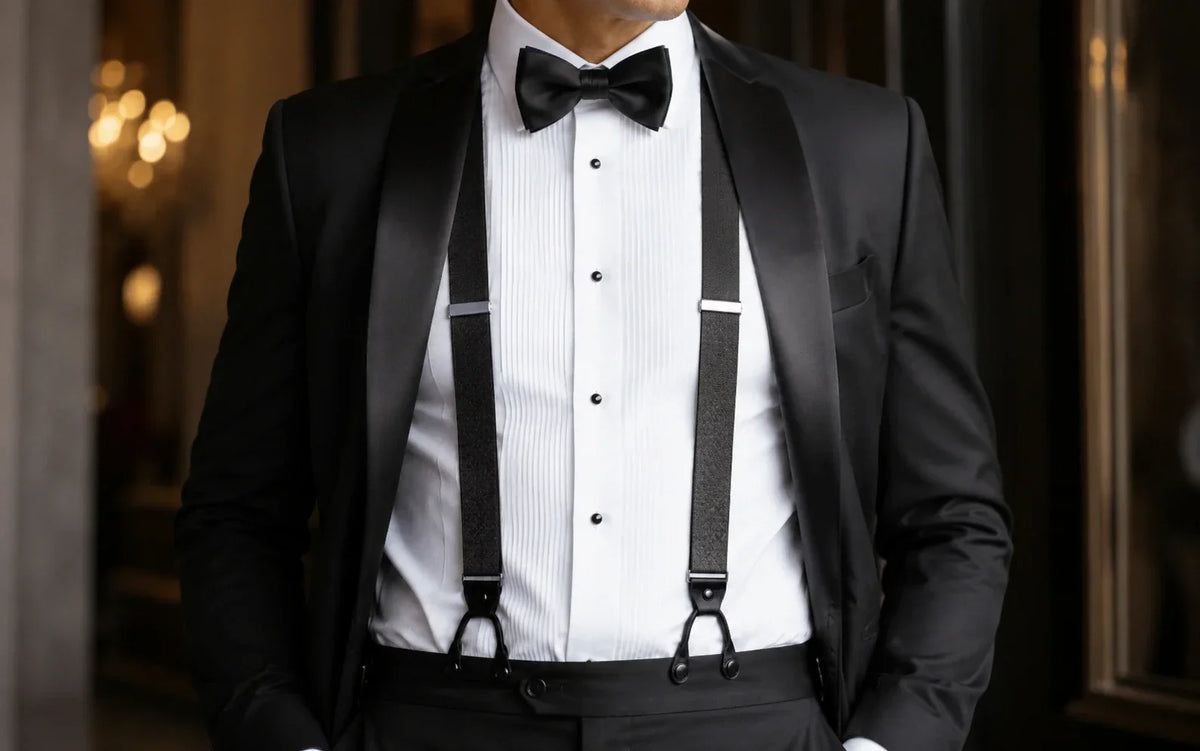 Best Dress Suspenders With Strong Clips for Formal Wear