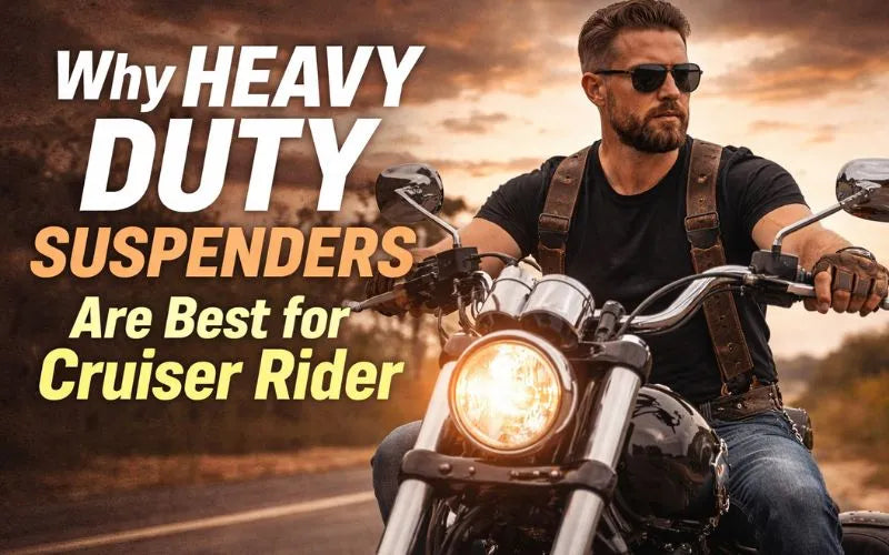 Why Heavy Duty Suspenders Are Best for Cruiser Riders