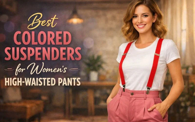 Best Colored Suspenders for Women's High-Waisted Pants – Holdup