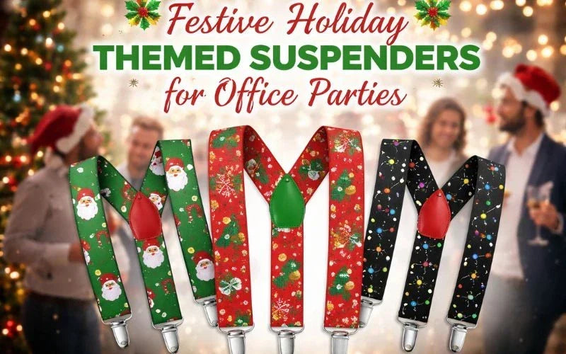Festive themed suspenders