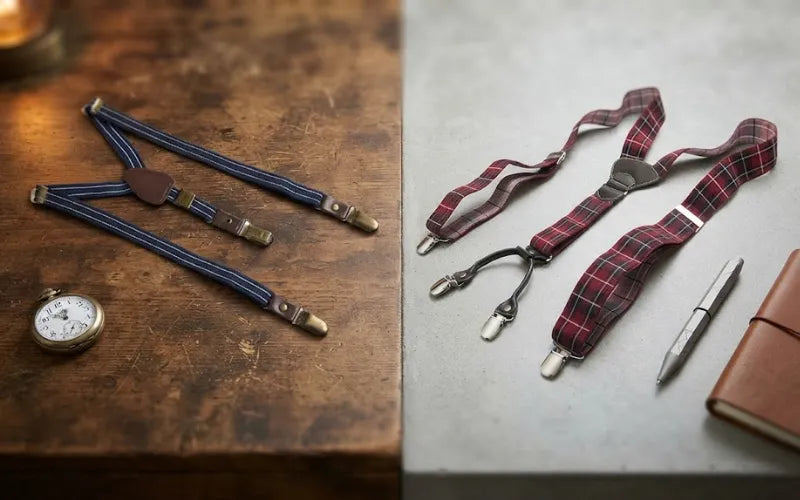 Vintage Suspenders Vs. Modern: A Comparative Journey