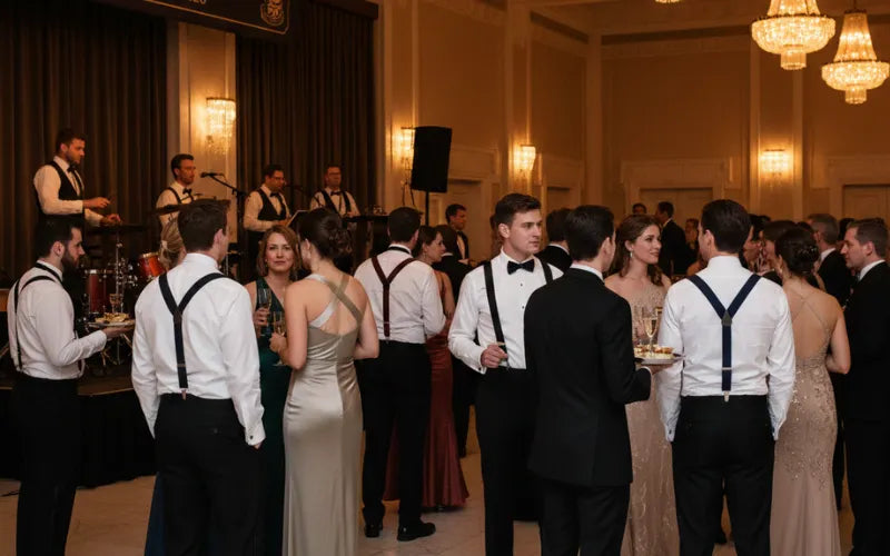 Where Are Events That Require Wearing Suspenders With a Tuxedo?